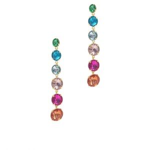 Adornia Multicolor  Drop Earrings NWT